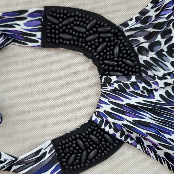 BCX Beaded Halter Top - Picture 5 of 7